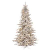 Vickerman 12' x 82" Silver Fir 1,650 Clear Lights